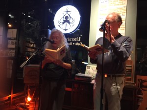 Maxine Hong Kingston & Earll Kingston reading at THERE 5, 3/18/16